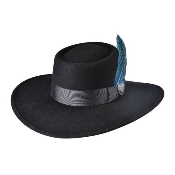 Bullhide Accessories - Black Felt Hats Western Couture - Miss Me